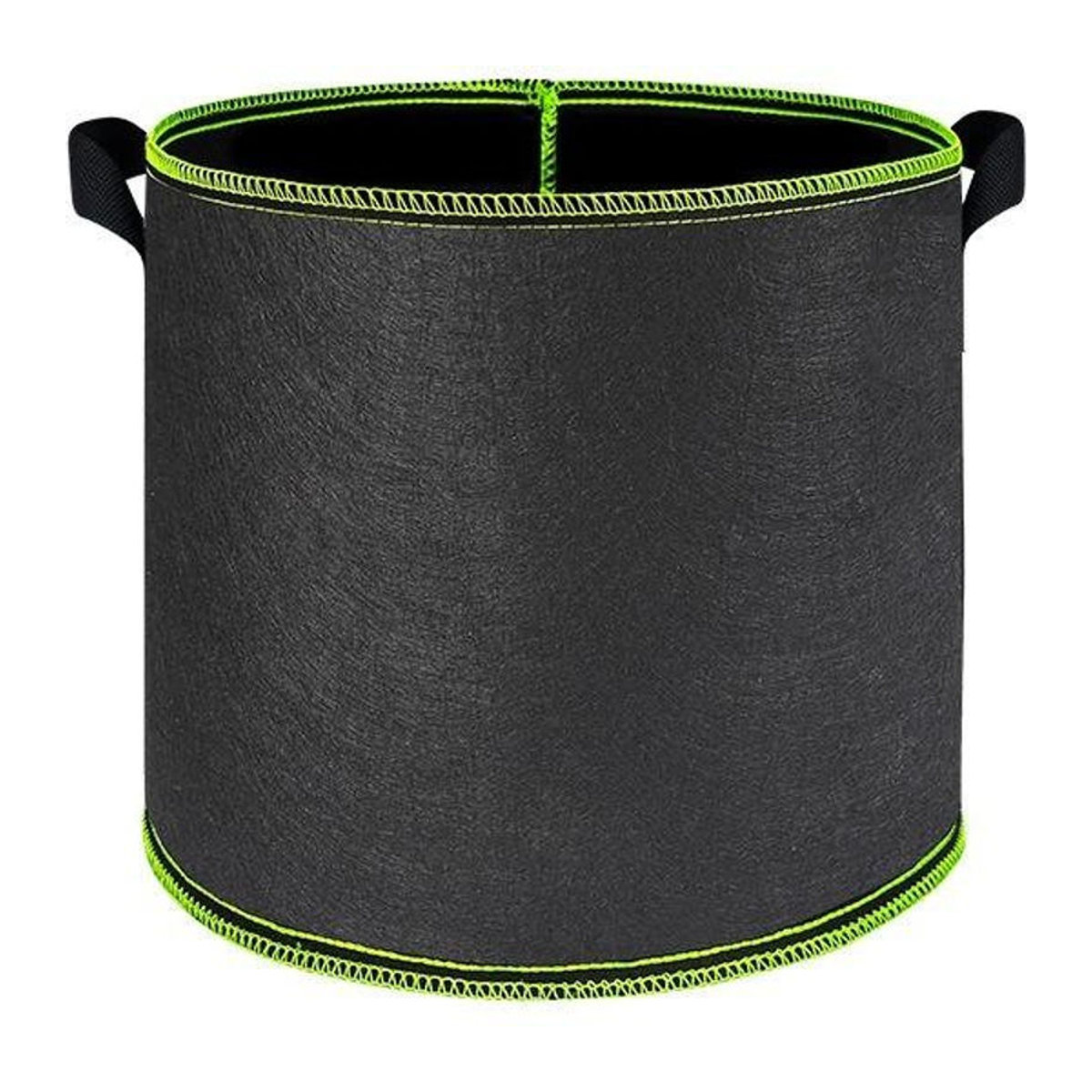 DHDH Pflanzbeutel aus Vlies in Schwarz mit Griffen für Gemüse und Blumen, B/H/T: 20 x 20 cm - Bild 1