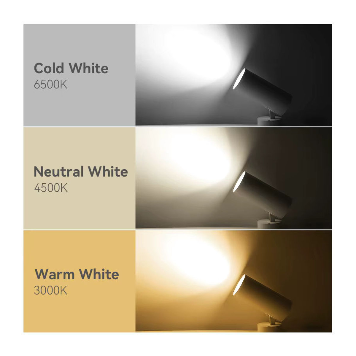 DIBILUN LED Strahler Schwarz Modern COB Decken Spotlampe Faltbares Downlight für Innenbeleuchtung - Bild 3