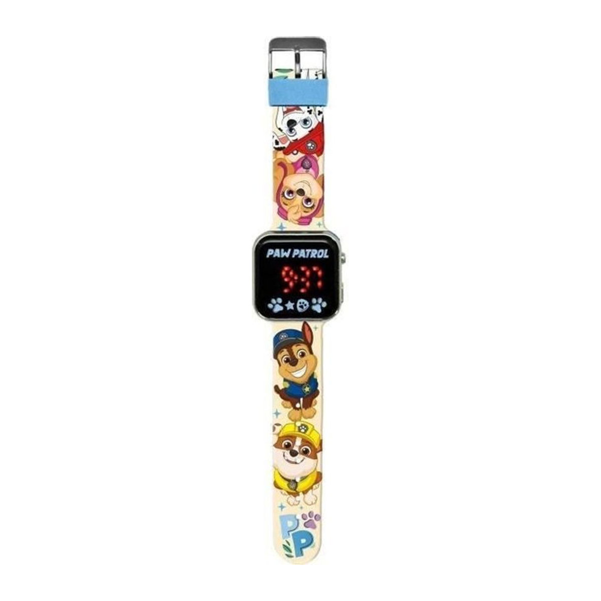 Digitale LED-Uhr von Octopia für Kinder mit Datumsanzeige und mehrfarbiger Beleuchtung, Kunststoff, bunt - Bild 1
