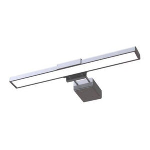 Dimmbare LED Klemmleuchte UNILUX Travelight in Schwarz für Notebooks und Bildschirme mit USB-Anschluss und 350 lm