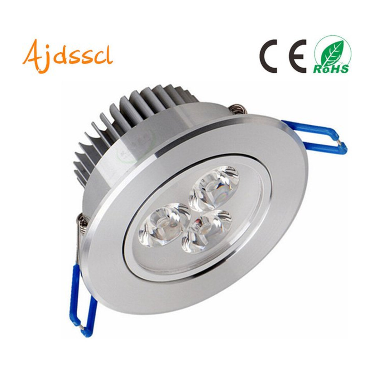 Dimmbarer LED-Einbaustrahler von YQMHCXKS in Silber, Modernes LED-Downlight-Spot mit 21 W - Bild 1