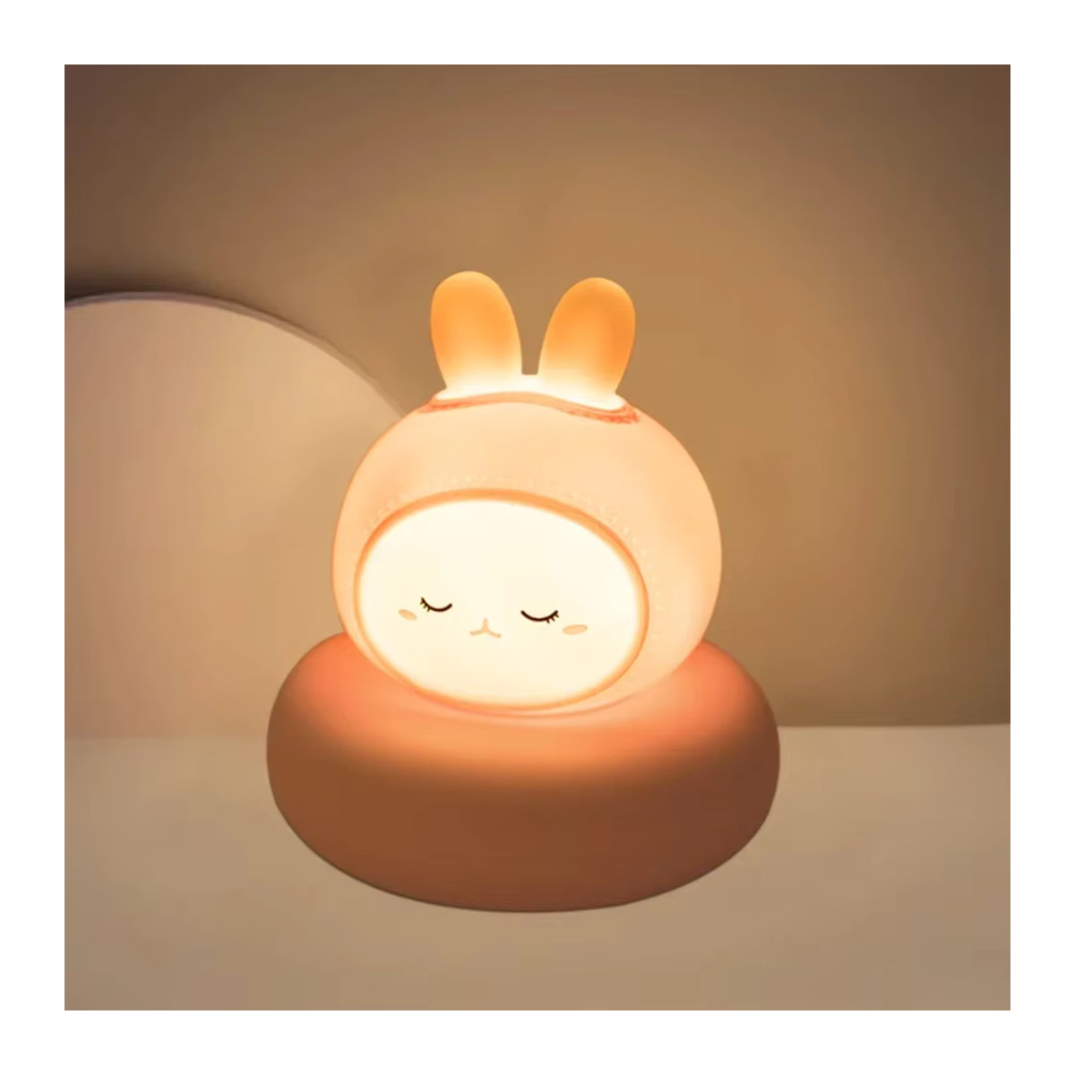 Dimmbares Tier-Nachtlicht für Kinderzimmer, wiederaufladbare LED-Tischlampe in Bunt für Babys und Kleinkinder - Bild 3