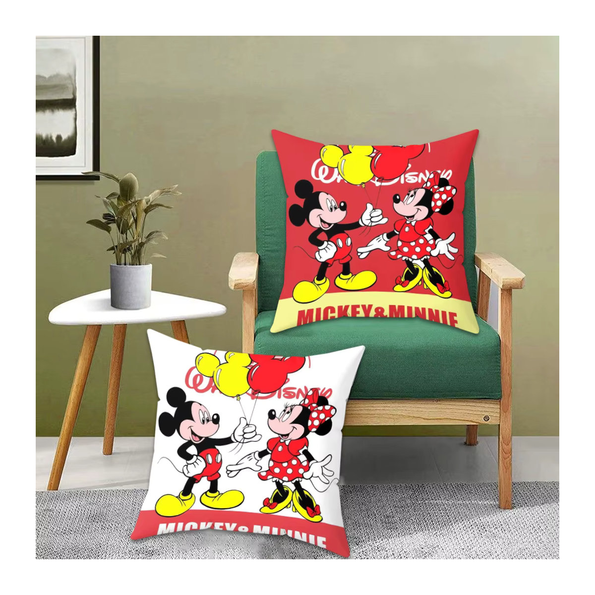 Disney Dekorativer Kissenbezug Mehrfarbig B/H: 40 x 40 cm - Bild 2
