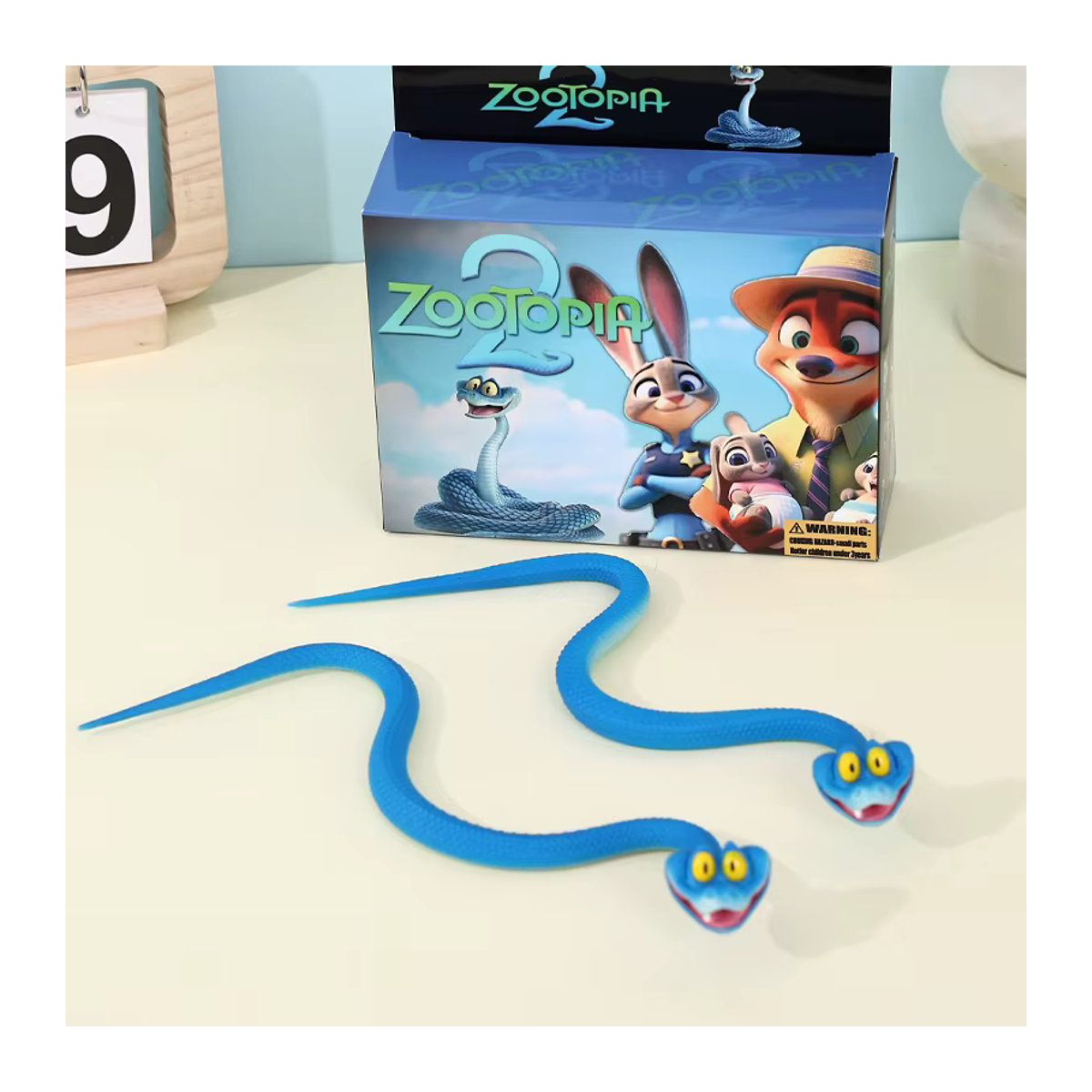 Disney Zootopia 2 Figur Gary in Blau, bewegliche Sammlerfigur aus Kunststoff für Kinder - Bild 2