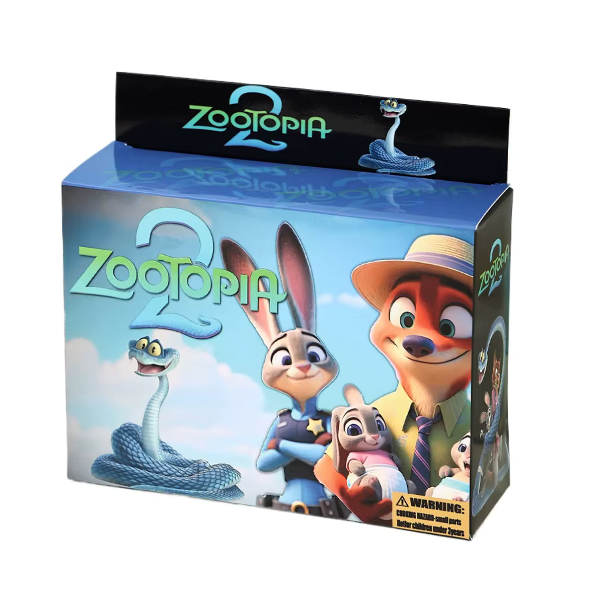 Disney Zootopia 2 Figur Gary in Blau, bewegliche Sammlerfigur aus Kunststoff für Kinder - Bild 4