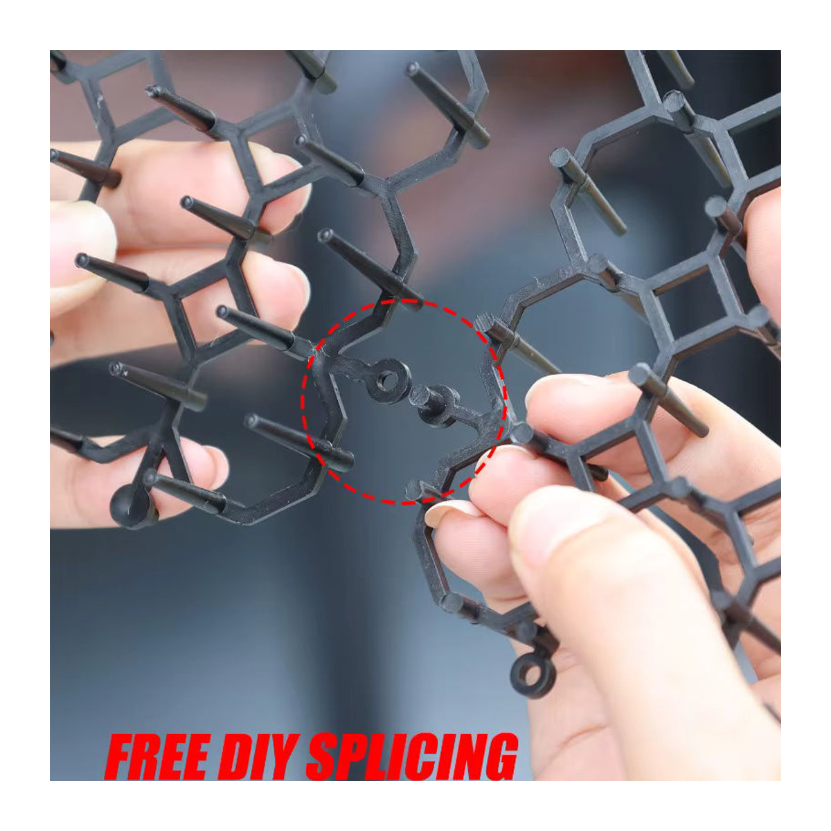 DIY Katze Repellent Matte zur Abschreckung für Garten und Balkon, pfotenfreundliche Schutzmatte zur einfachen Installation - Bild 5