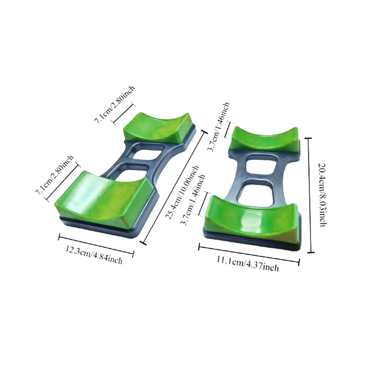 DKSHETOY Hantel Racks Set aus Kunststoff in Grün für dein Home Gym - Bild 5