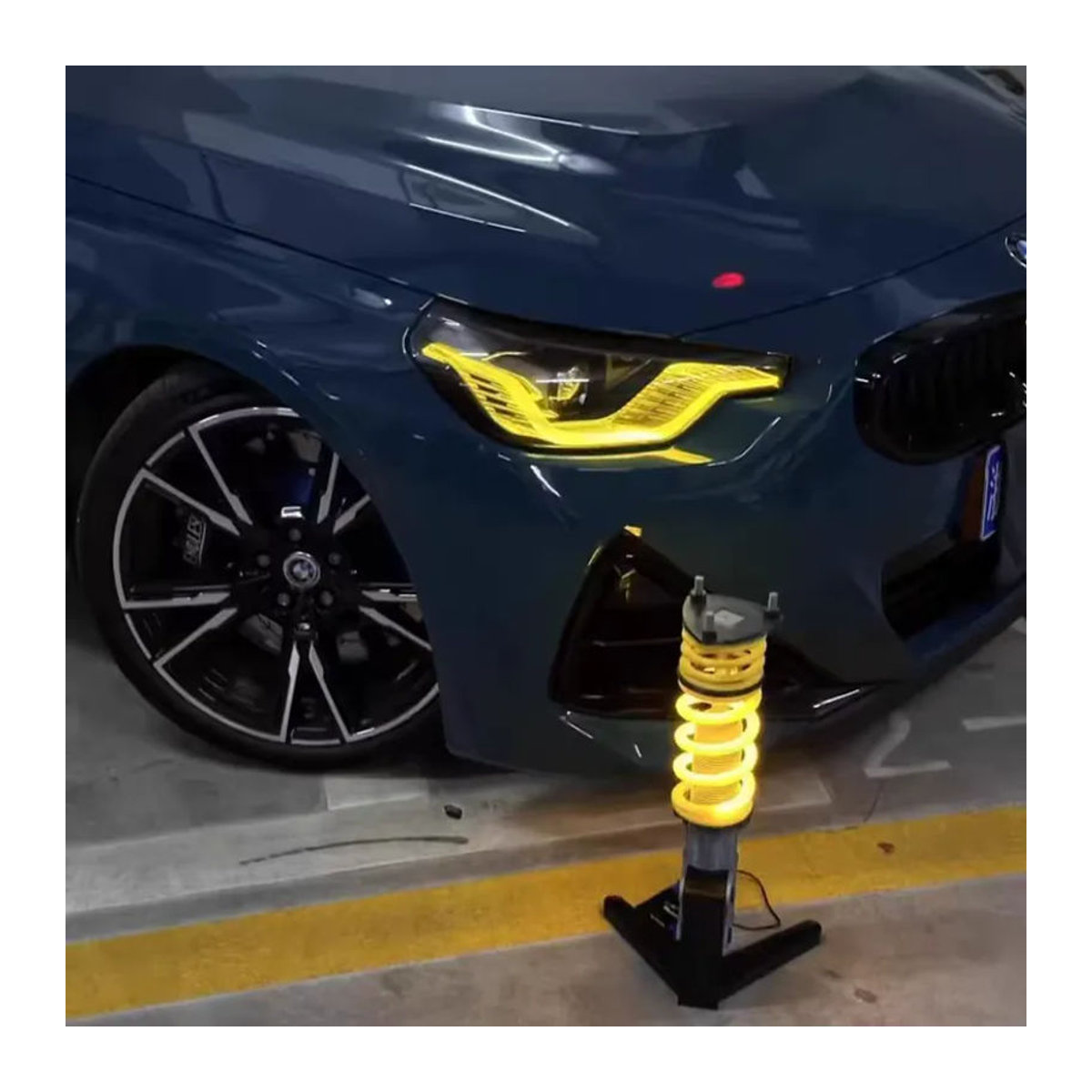 DLY Schreibtischlampe im Industrial Style mit Stoßdämpfer-Modellierung in Schwarz - Bild 5