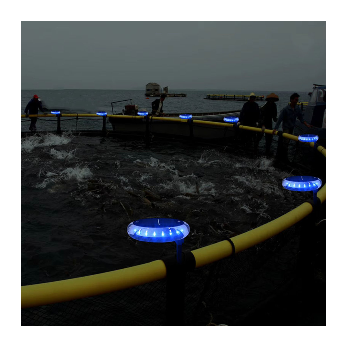 DOACT Solarbetriebene LED Bootsbogenleuchte mit Fernbedienung für Yachten und Boote in Schwarz oder Bunt - Bild 4