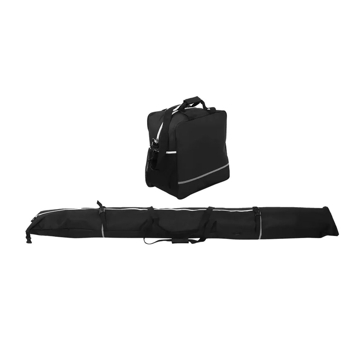DOACT Wasserdichtes Snowboard-Taschen-Set mit Skischuh-Aufbewahrungstaschen in Schwarz - Bild 4