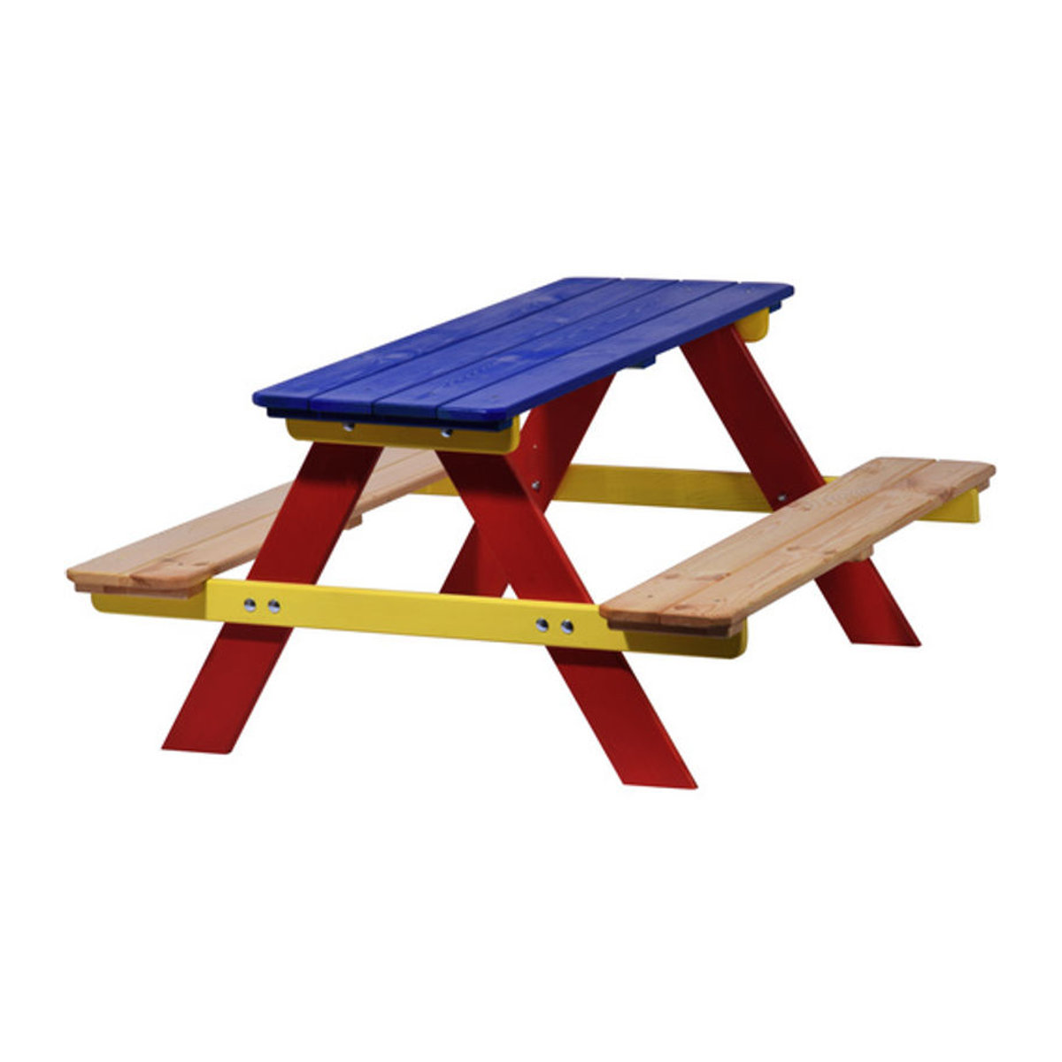 dobar Kindersitzgarnitur mit Tisch und Sitzbank, mehrfarbig - Bild 4