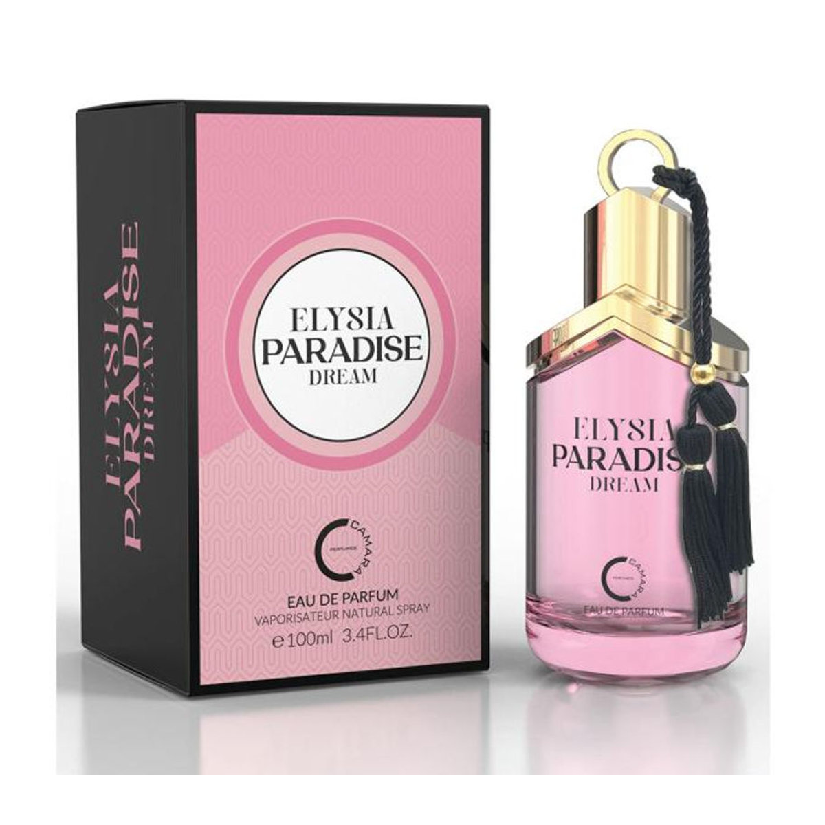 Dofamin Parfums Elysia Paradise Camara Parfümiertes Wasser Set, Rosa, 3 x 100 ml - Bild 2