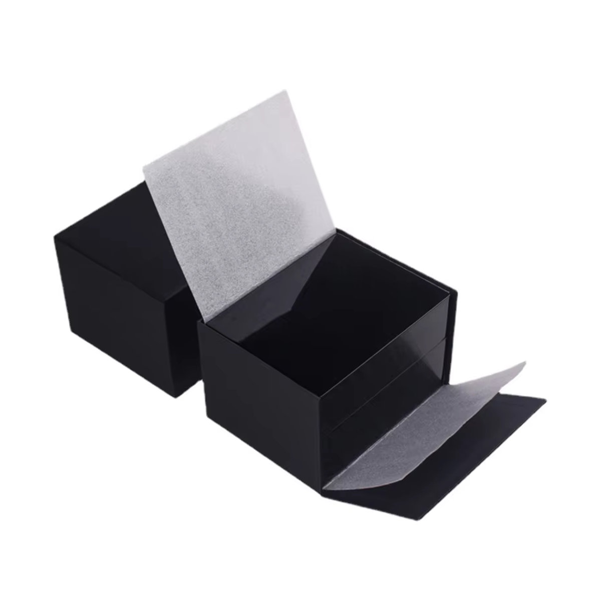 DOKW Uhrenbox aus Leder und Holz in Schwarz für Damen und Herren - Bild 4
