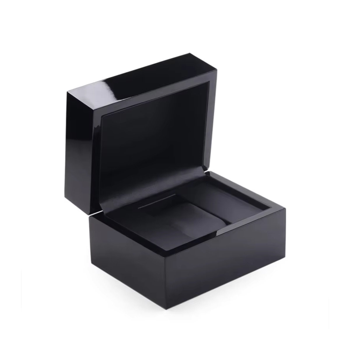 DOKW Uhrenbox aus Leder und Holz in Schwarz für Damen und Herren - Bild 5