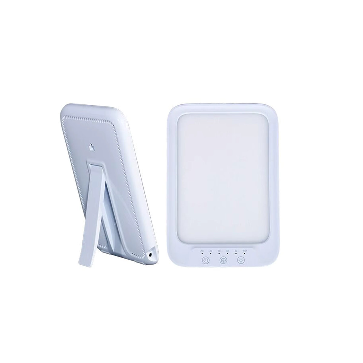 Donirt LED-Tageslichtlampe mit 20.000 Lux zur Lichttherapie, 3 Lichtfarben und 5 Helligkeitsstufen, minimalistisches Design mit Touch-Steuerung - Bild 3