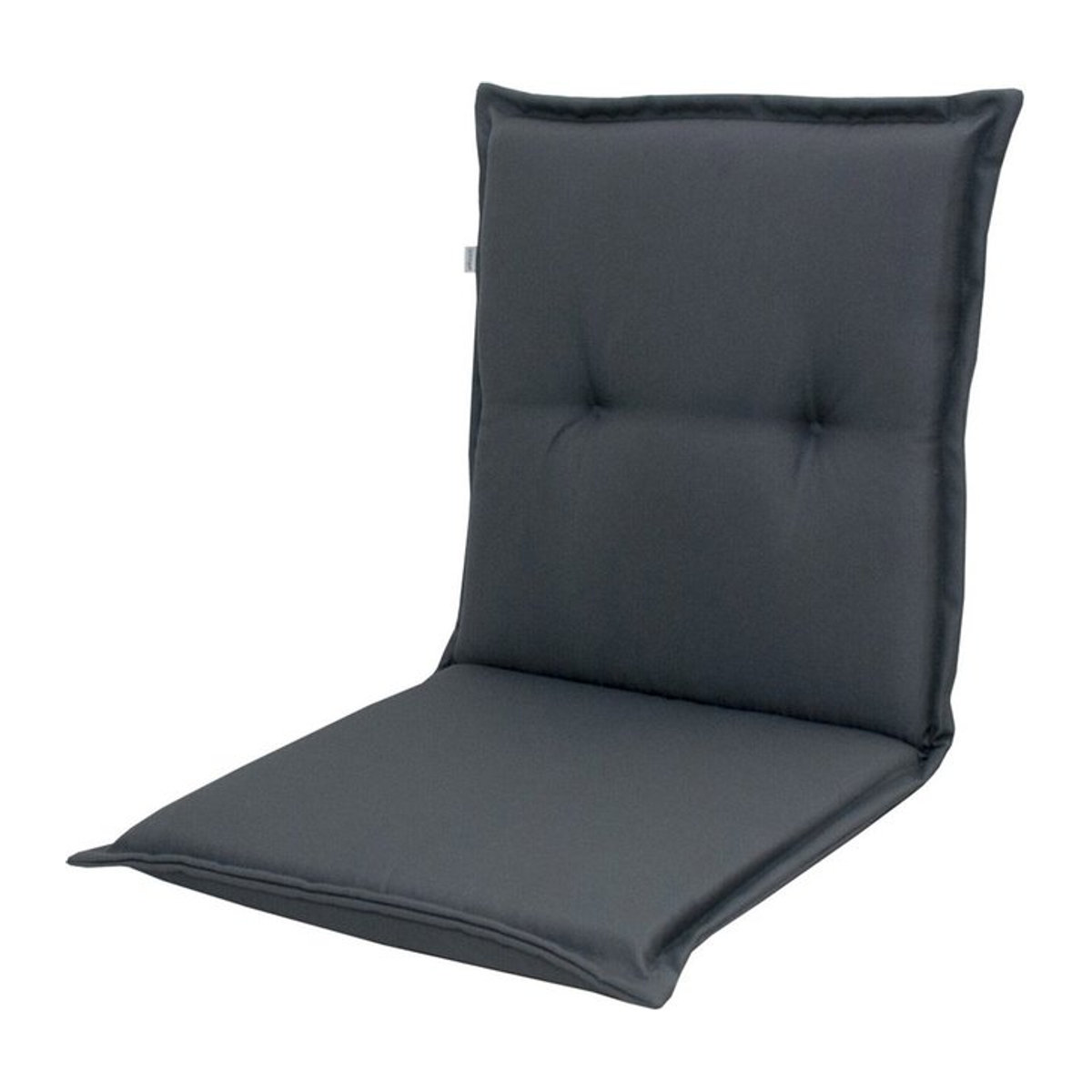 Doppler Comfort Stuhlauflage Niederlehner in Grau aus Polyester, B/T/H: 100 x 50 x 7 cm - Bild 1