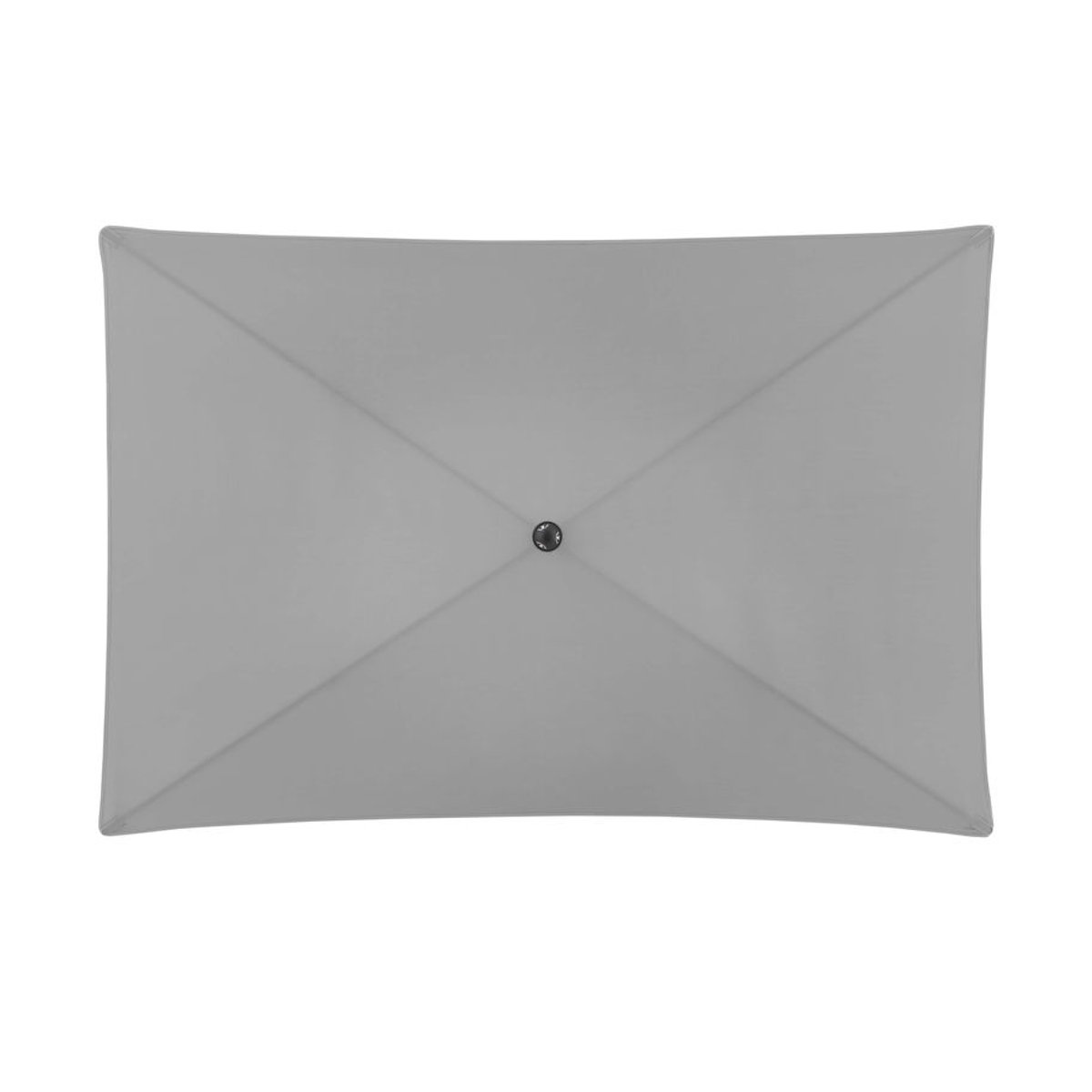 Doppler Sonnenschirm Active Green Edition in Grau mit Aluminiumgestell, B/L: 120 x 200 cm - Bild 2