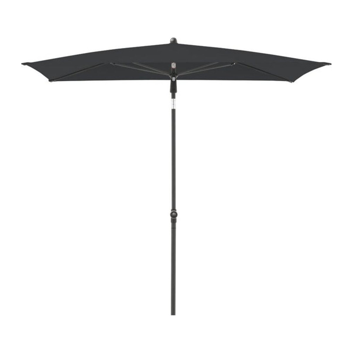 Doppler Sonnenschirm Active Green Edition Mittelmastschirm, Anthrazit, B/T: 200 x 120 cm - Bild 5