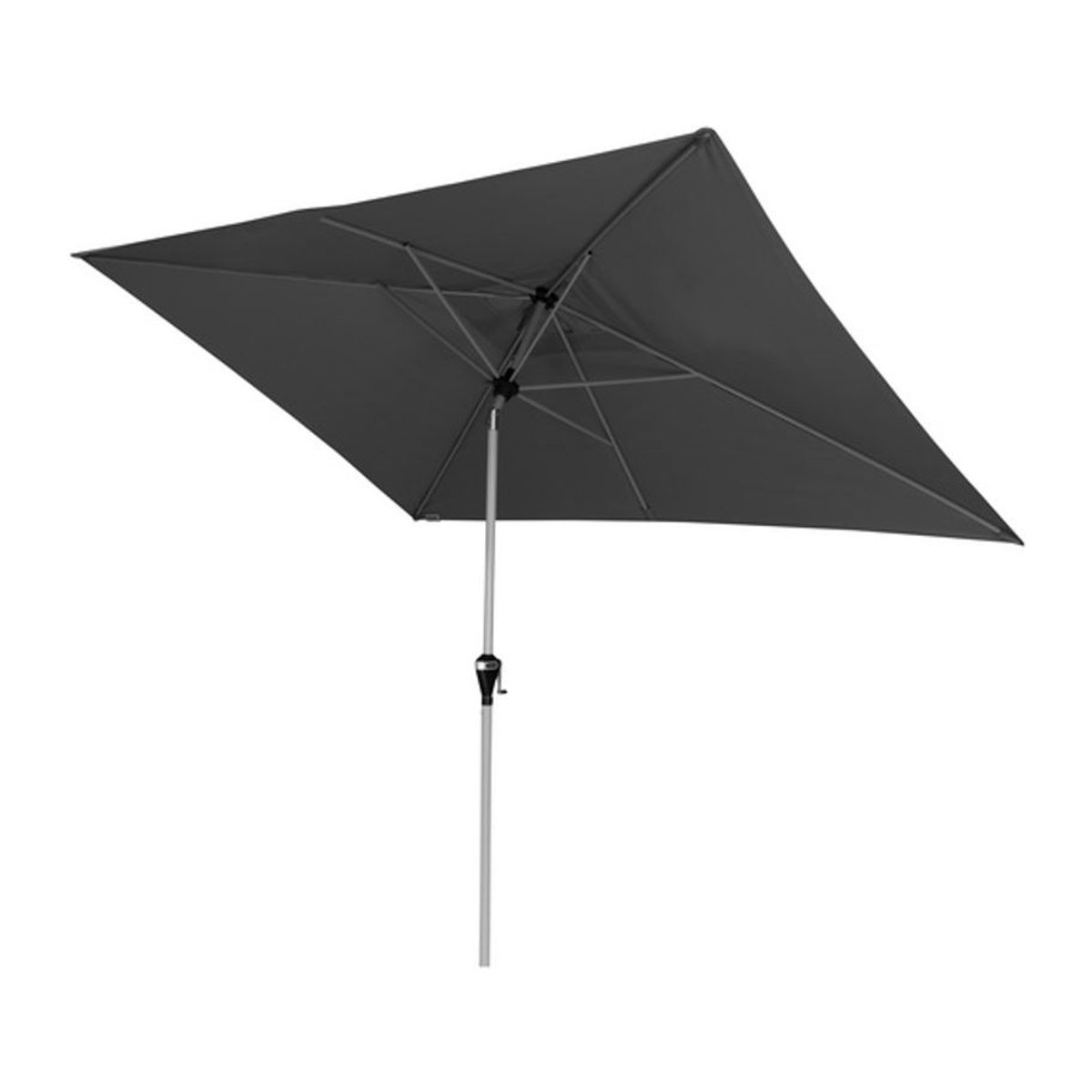Doppler Sonnenschirm Active mit Auto Tilt, grau, B/H/T: 14 x 210 x 294 cm - Bild 5