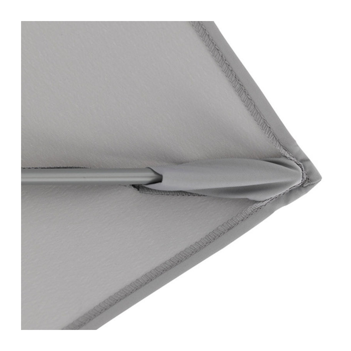 Doppler Sonnenschirm Expert Auto Tilt in Grau mit Aluminiumgestell und Polyesterbezug, B: 220 cm, T: 140 cm - Bild 3