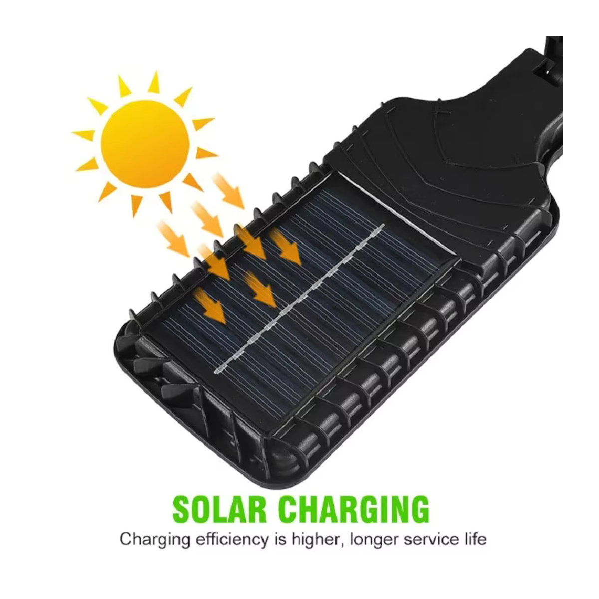 DOUWENXI COB Solar Wandleuchte mit Bewegungssensor und Fernbedienung, Schwarz, Wasserdicht mit 3 Lichtmodi für Garten und Außenbereich - Bild 5