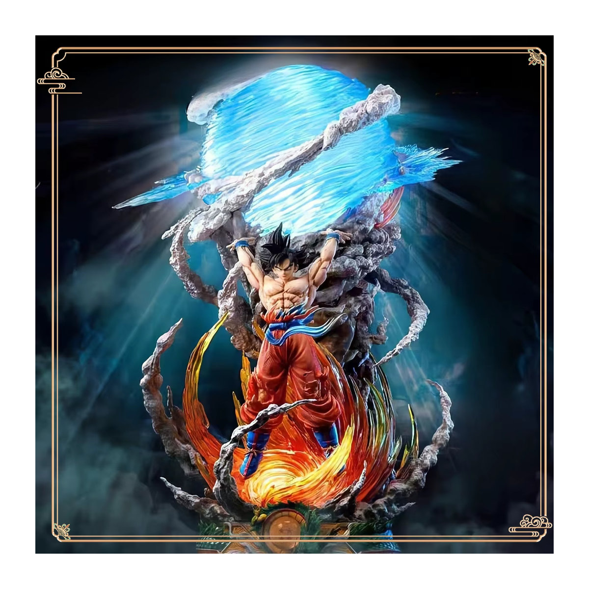 Dragon Ball GK Hunter Series QG Super Vitality Wukong Figur von Bandai in Rot, Höhe: 29 cm - Bild 2