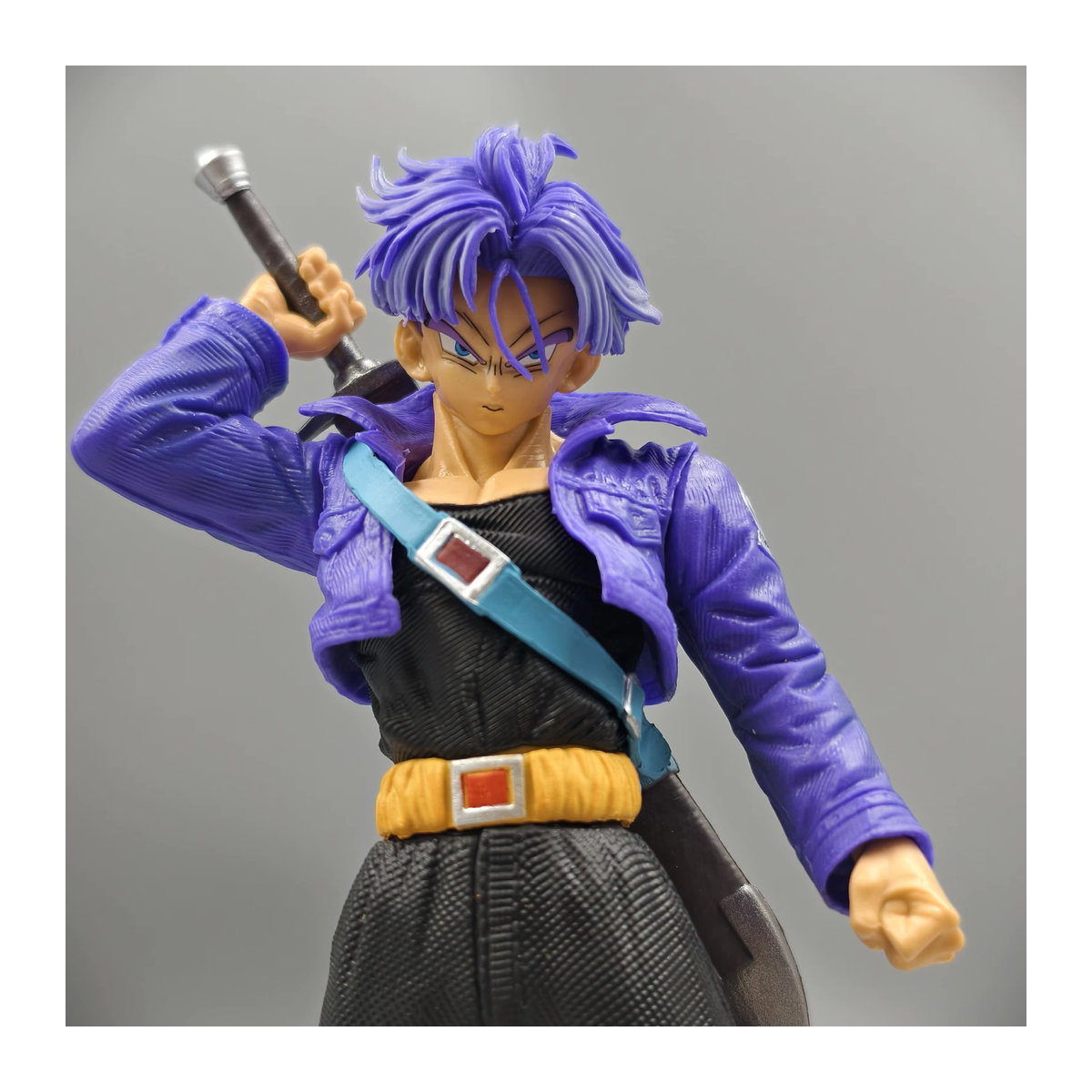 Dragon Ball Trunks Actionfigur aus PVC, mehrfarbiges Sammlerstück als Desktop-Ornament, Höhe: 22 cm - Bild 4