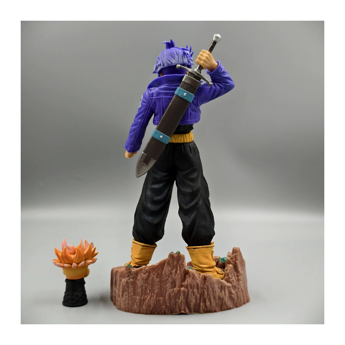 Dragon Ball Trunks Actionfigur aus PVC, mehrfarbiges Sammlerstück als Desktop-Ornament, Höhe: 22 cm - Bild 6
