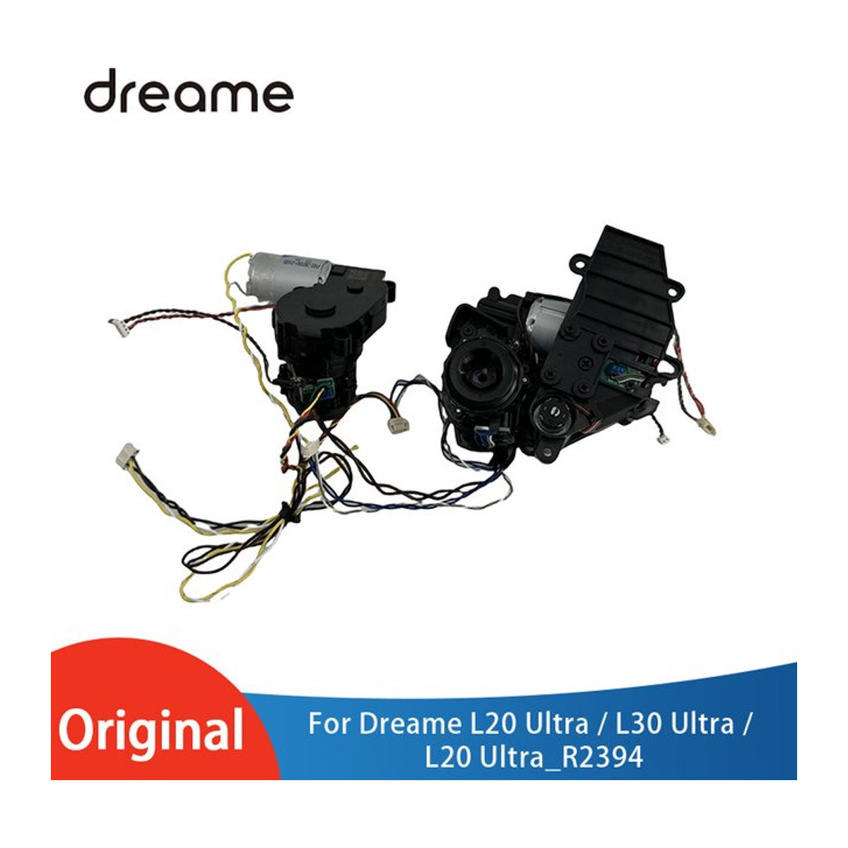 Dreame Ersatzteil Mop-Rack-Motorbaugruppe und Mop-Pad-Getriebe für L20 Ultra und L30 Ultra in Schwarz und Grün - Bild 1
