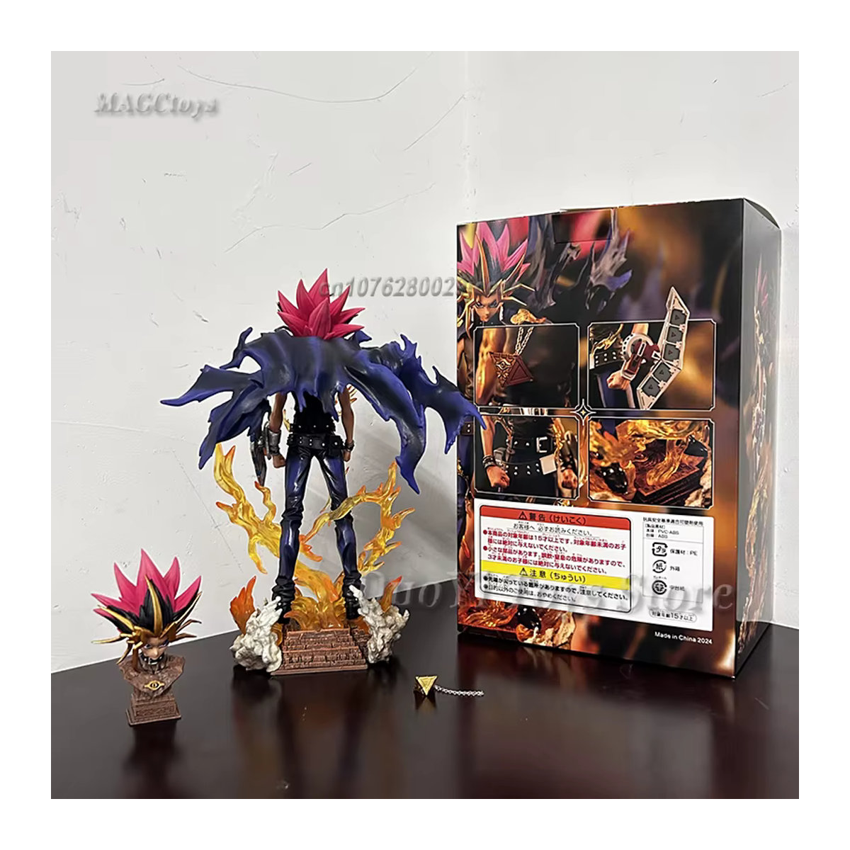 Duel Monsters Anime Figur Yugi Muto aus PVC, mehrfarbig, Höhe: 28 cm - Bild 2