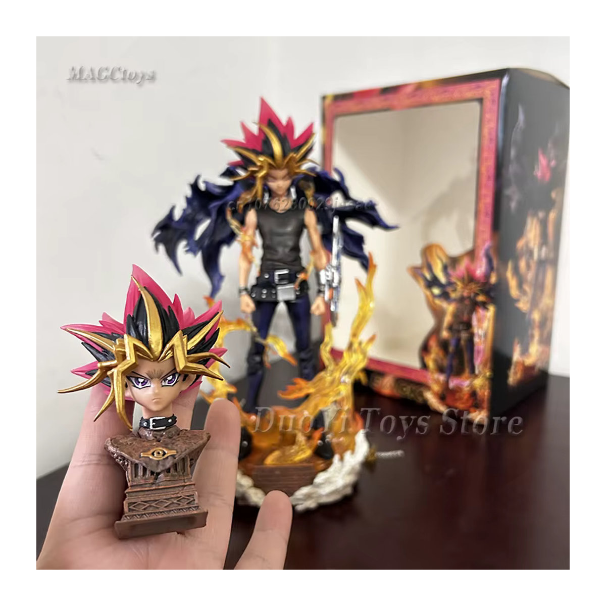 Duel Monsters Anime Figur Yugi Muto aus PVC, mehrfarbig, Höhe: 28 cm - Bild 3