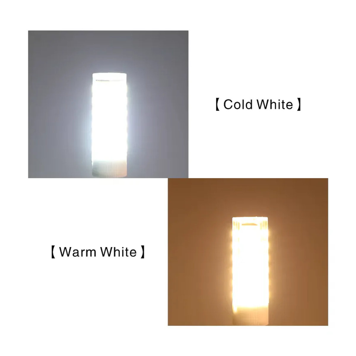 Duncelri LED Lampen Set 4er Pack für G4 G9 E14 Fassungen SMD2835 Mais Birnen als Ersatz für Halogen Kronleuchter Licht AC 220 V - Bild 3