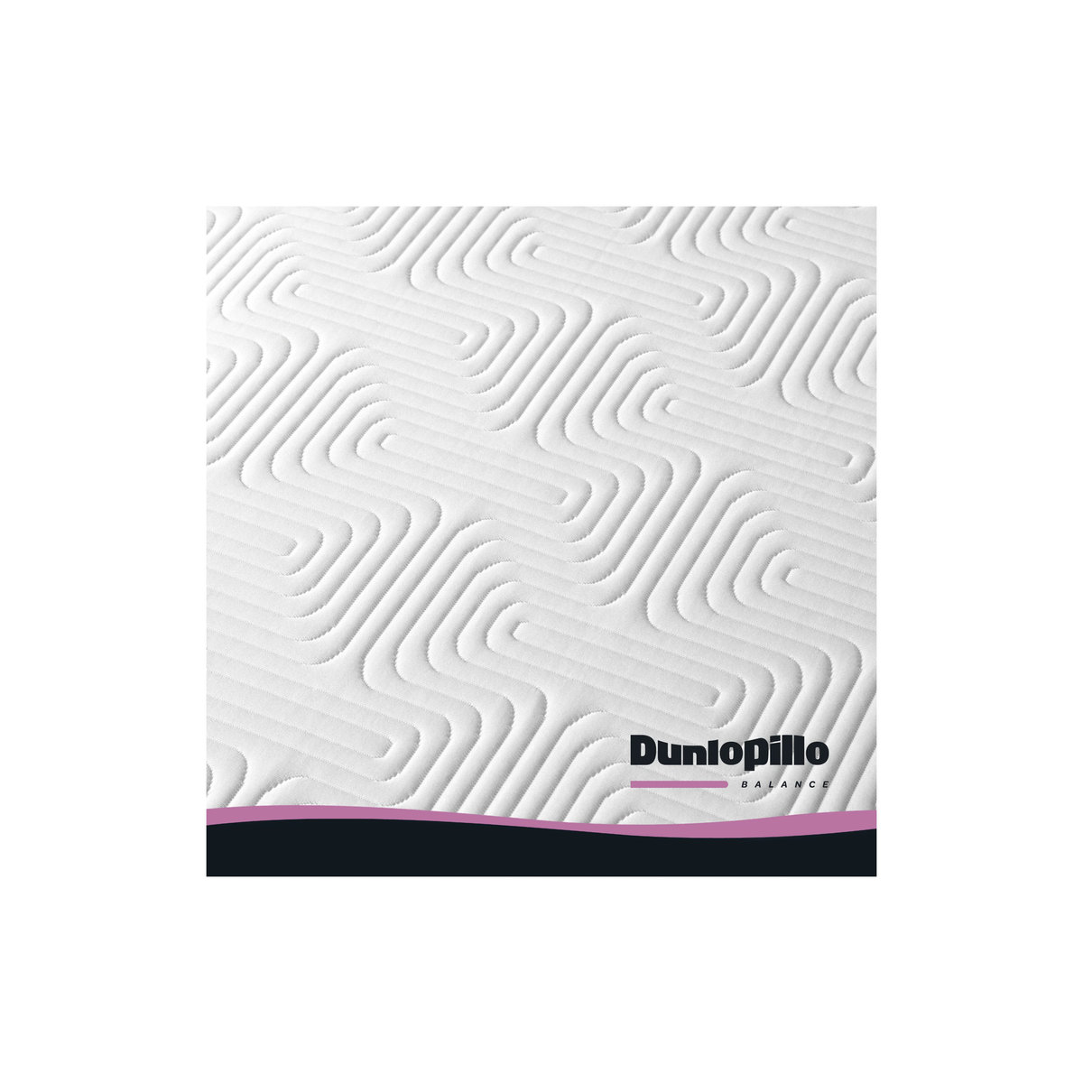 Dunlopillo Balance KS 1.000 Matratze aus Komfortschaum, H3, Weiß, B: 80 cm, L: 200 cm, H: 23 cm - Bild 3
