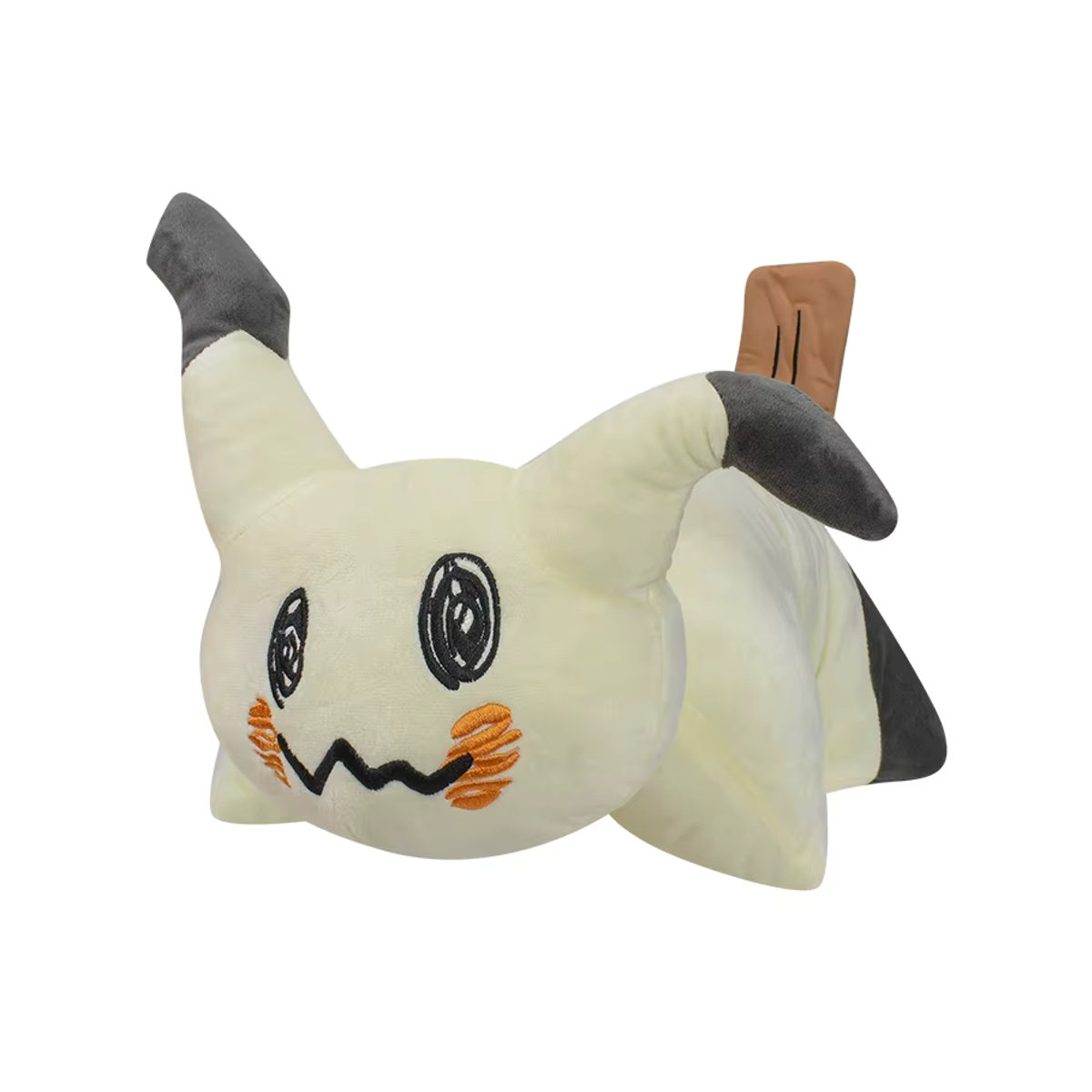 DUODUOBAO Mimikyu Plüschkissen Pokemon Motiv in Weiß weiches Kuschelkissen für Sofa und Büro - Bild 2