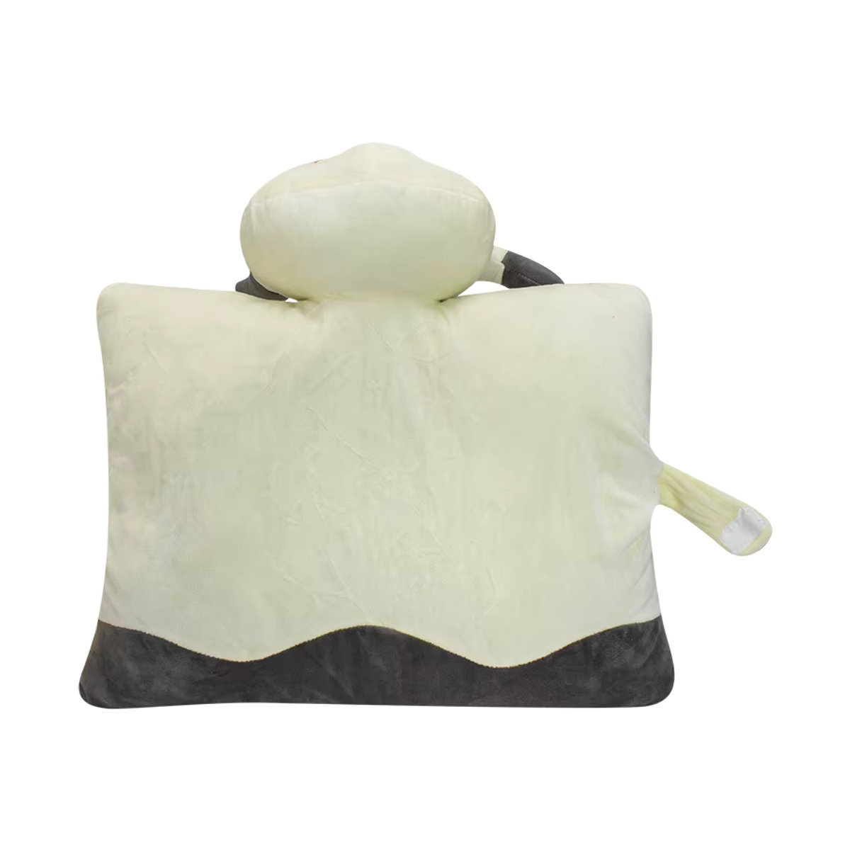 DUODUOBAO Mimikyu Plüschkissen Pokemon Motiv in Weiß weiches Kuschelkissen für Sofa und Büro - Bild 4