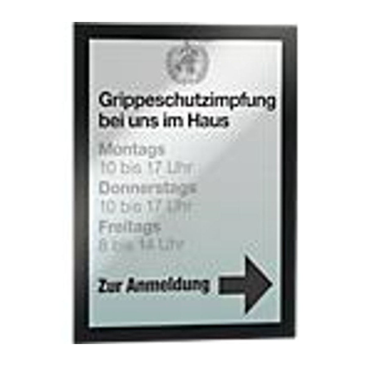 Durable Duraframe Bilderrahmen DIN A4, 2 Stück, schwarz, Kunststoff - Bild 2