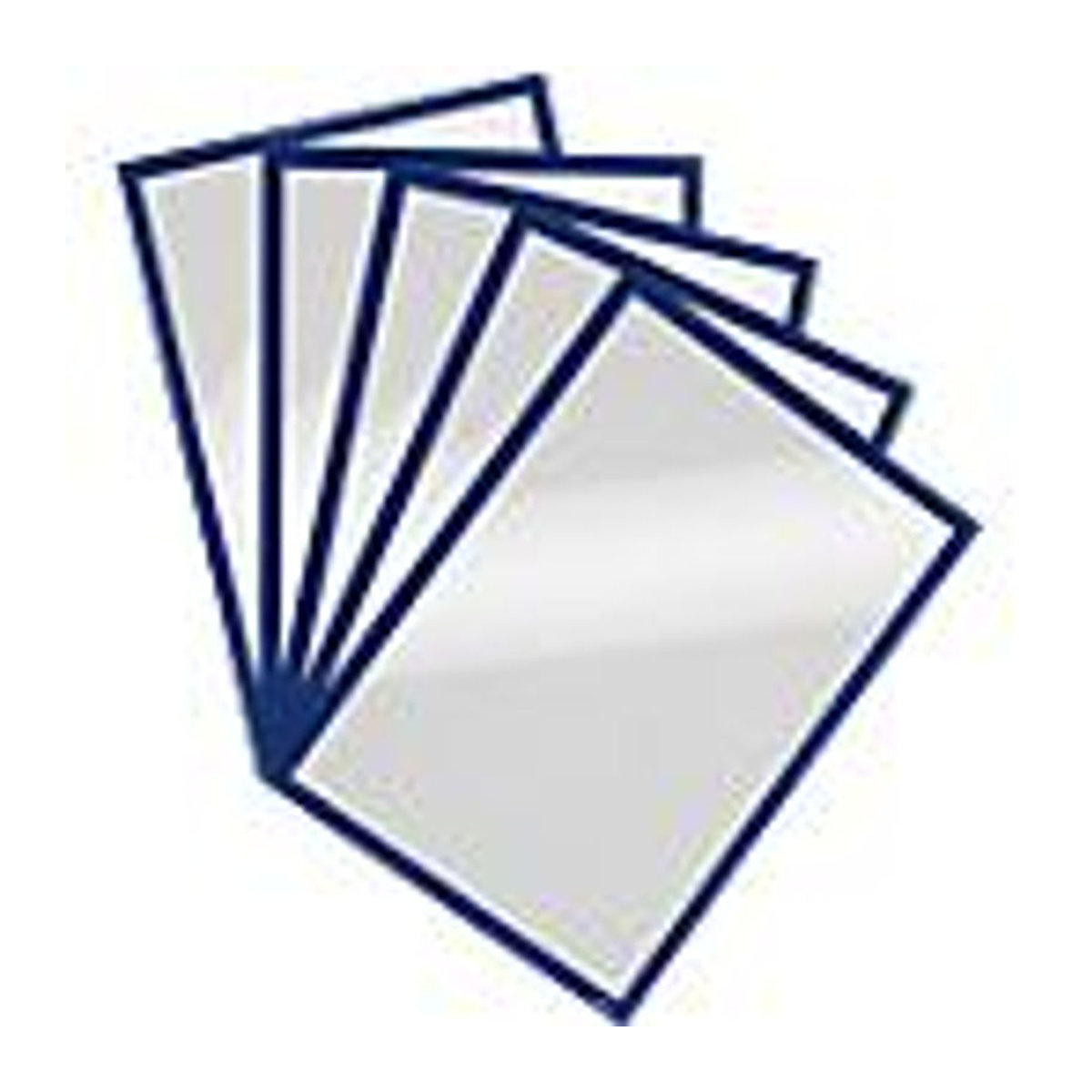 Durable DURAFRAME MAGNETIC Magnetrahmen DIN A4, Blau, 5 Stück, Kunststoff mit Magnetverschluss und entspiegeltem Glas, B x H: 23,8 x 32,4 cm - Bild 4