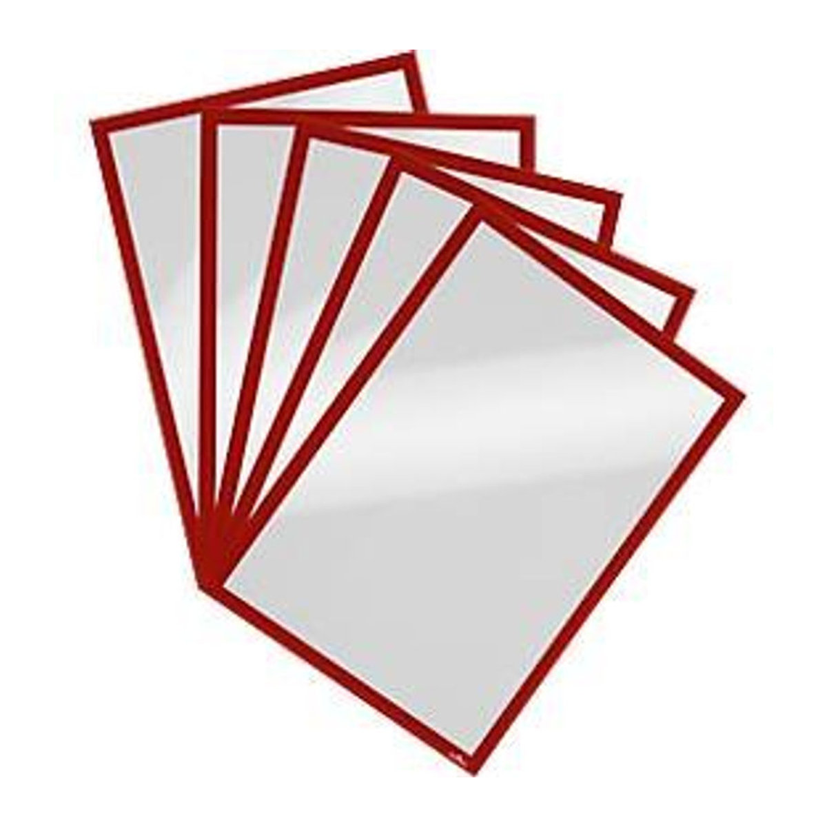 Durable DURAFRAME MAGNETIC Magnetrahmen DIN A4, rot, 5 Stück, B: 23,8 cm, H: 32,4 cm - Bild 3