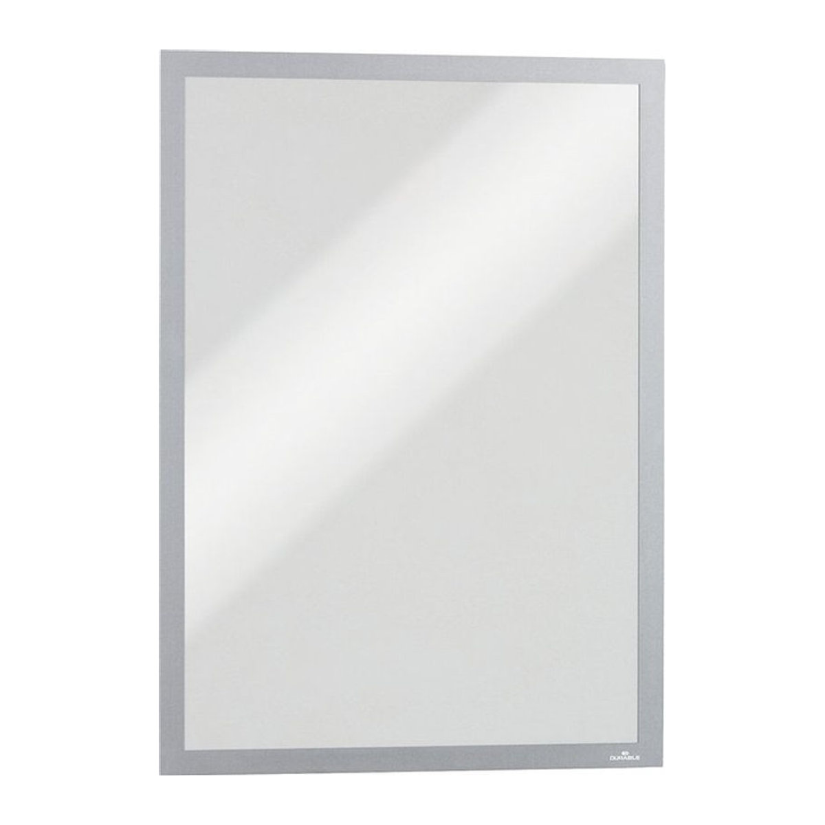 Durable DURAFRAME MAGNETIC PLUS Magnetrahmen A4 in Silber, 2 Stück, B/H: 23,6 x 32,3 cm - Bild 3