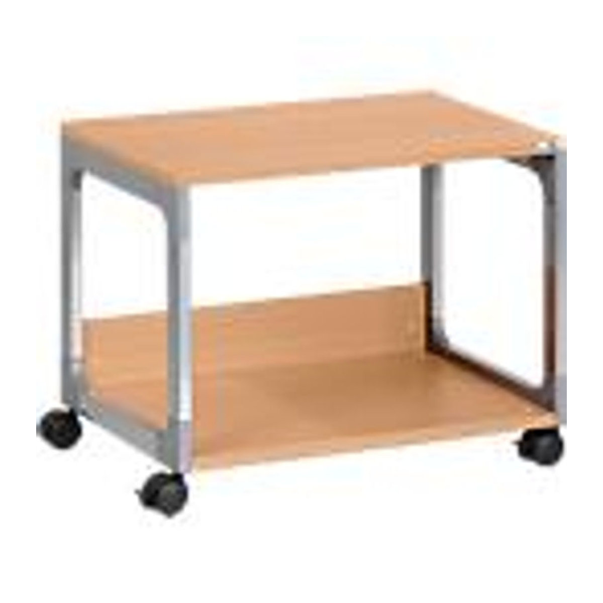 Durable Multifunktionswagen System Trolley in Silber und Buche, B: 60 cm, H: 47,7 cm, T: 43,2 cm - Bild 5