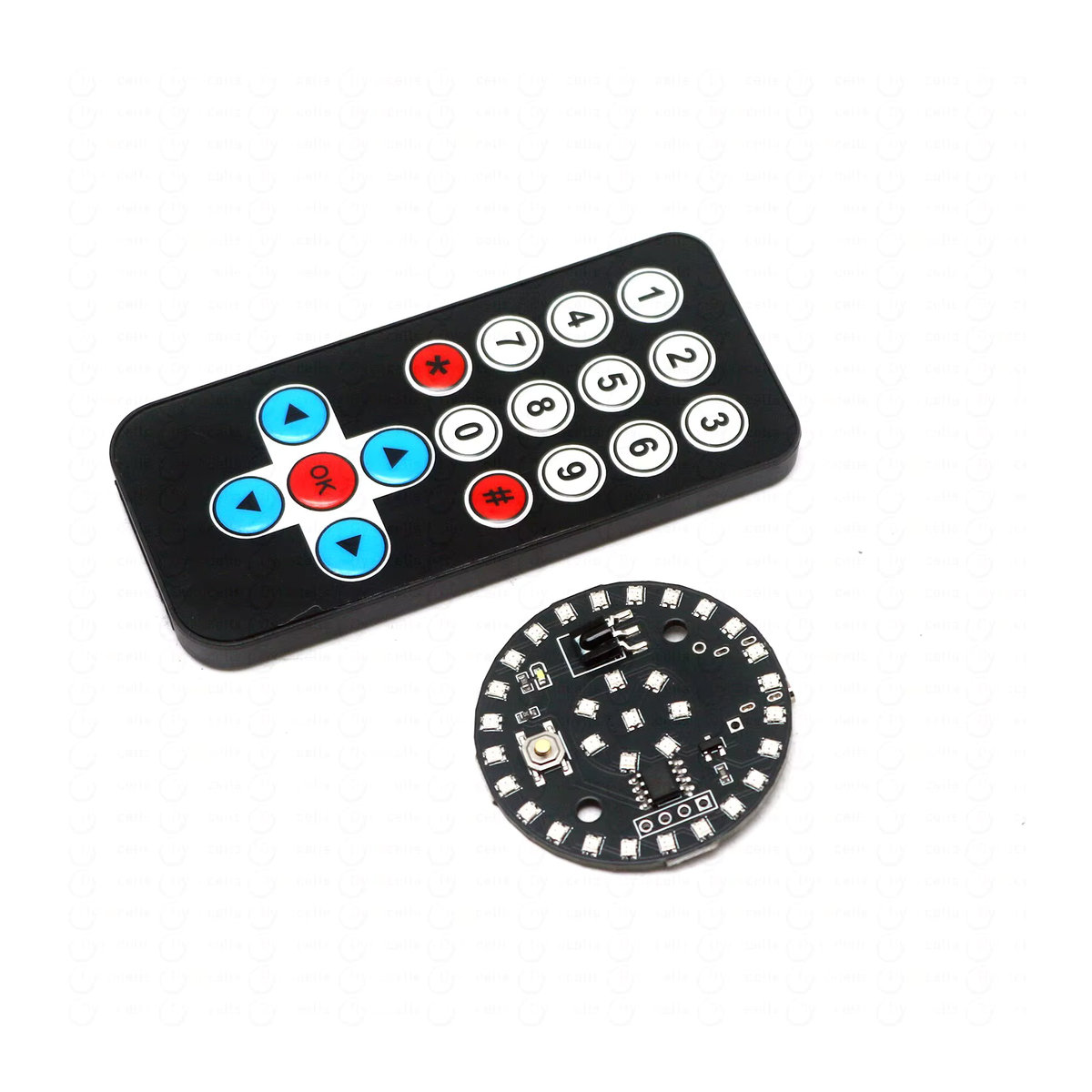 DYKBmetered LED-Dekorationslampe mit Fernbedienung, 9 Farben und USB-Typ-C-Anschluss für DIY-Modellbeleuchtung und Nachtlicht, Bunt - Bild 4