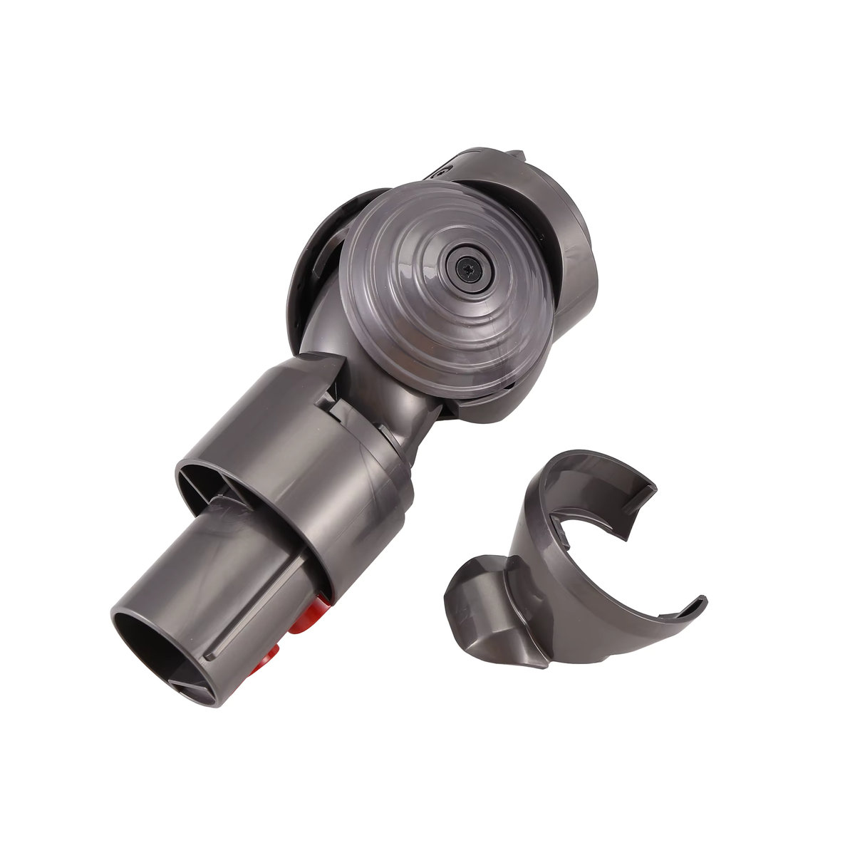 Dyson Adapter für Saugkopf mit Gelenk und Direktantrieb sowie Seitenabdeckung der Kugellager in Grau für V7 V8 V10 V11 Staubsauger - Bild 3