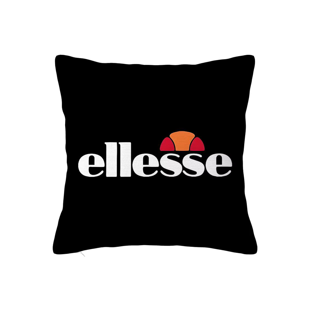 E-Ellesse Kissenbezug aus natürlichem Bio-Leinen mit doppelseitigem Druck in Weiß und Mehrfarbig - Bild 5