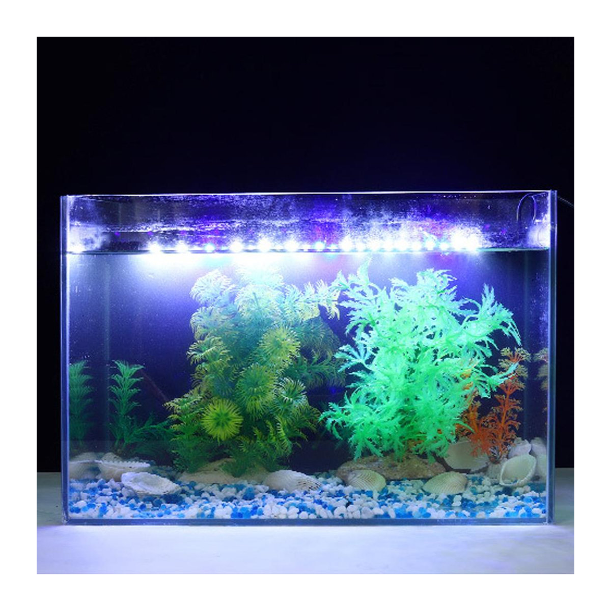 E Lighting Wasserdichte LED Aquariumbeleuchtung mit blauem und weißem Licht, 10W - Bild 2