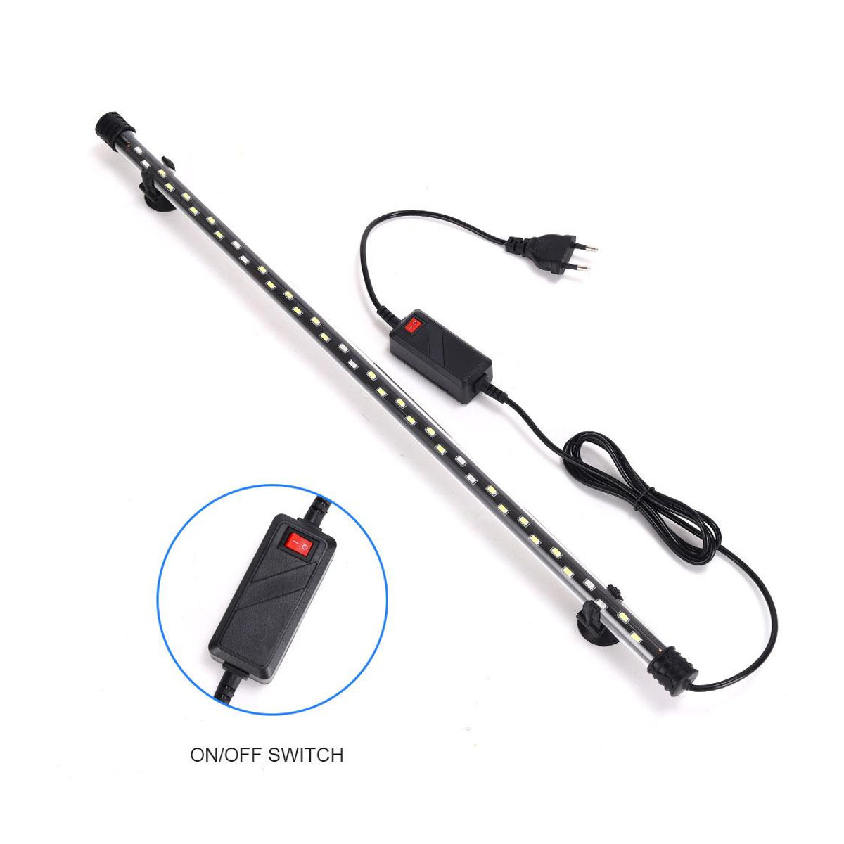 E Lighting Wasserdichte LED Aquariumbeleuchtung mit blauem und weißem Licht, 10W - Bild 4