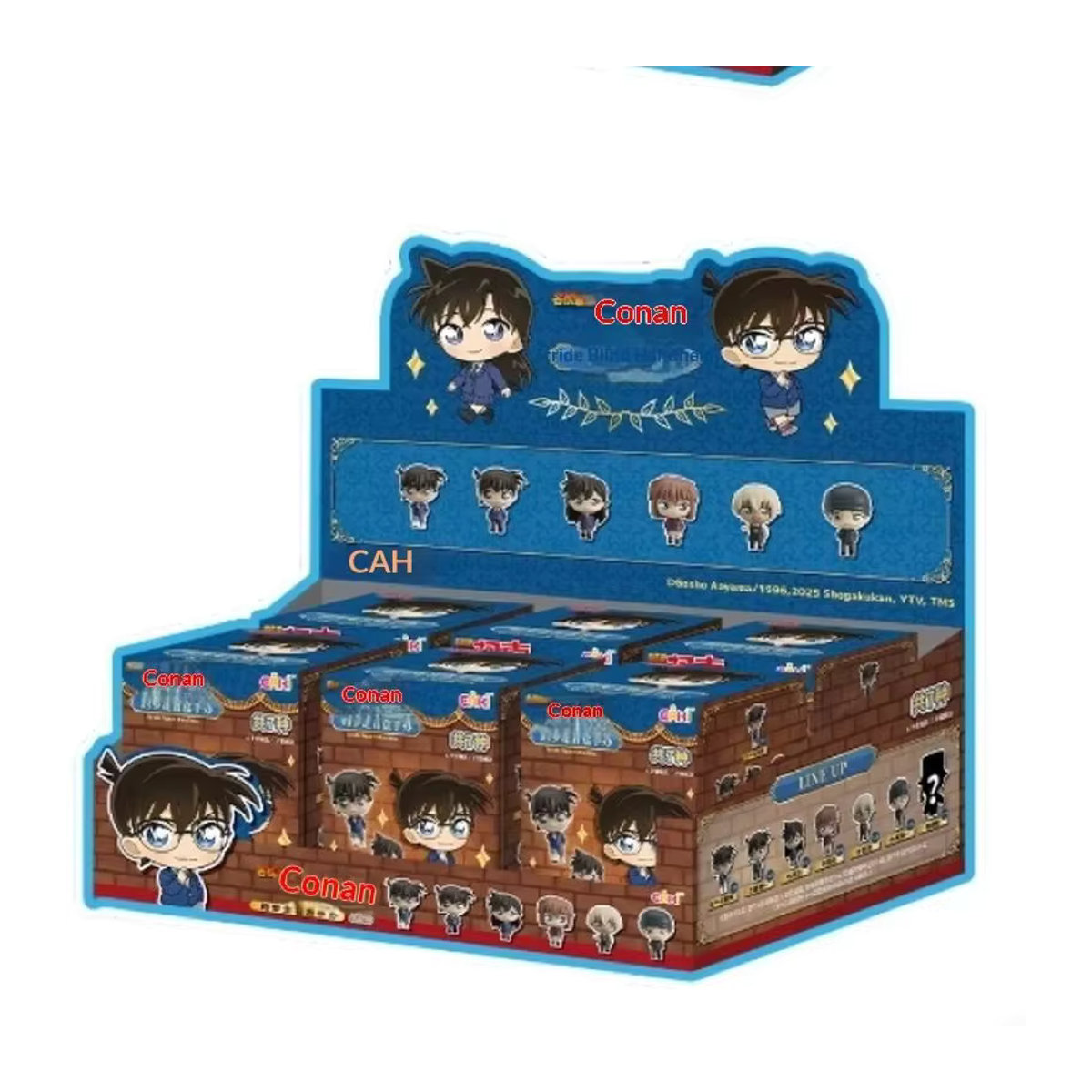 EAKI Detective Conan Step by Step Series Blind Box Kudo Shinichi Anime Figur mehrfarbig - Bild 3