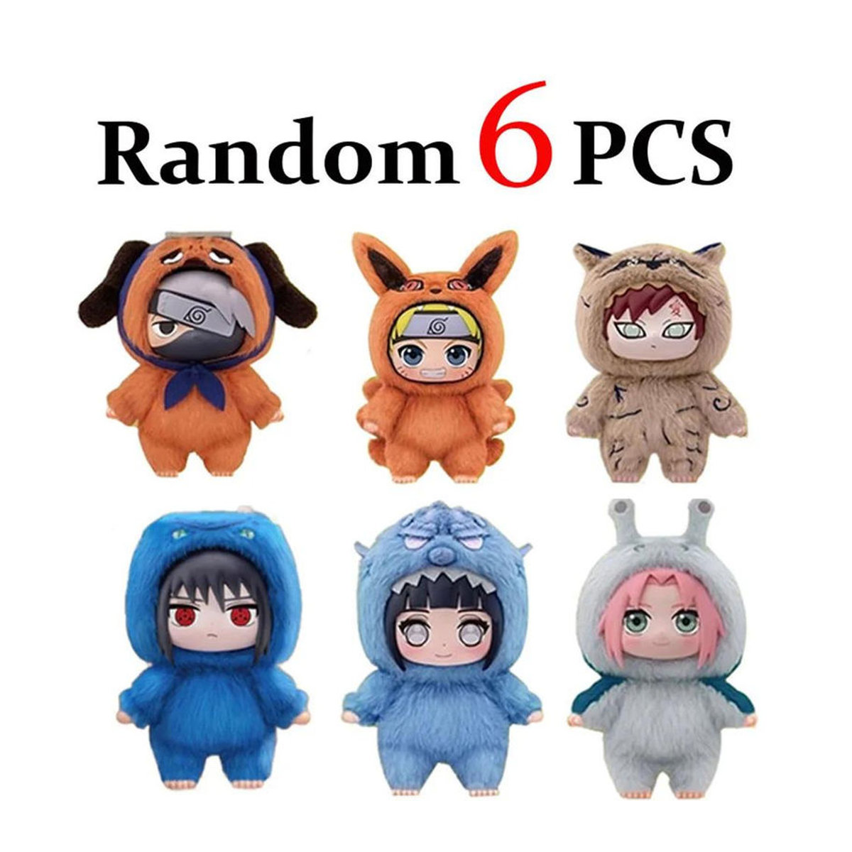 EAKI Naruto Shippuden Blind Box Plüschfigur Mehrfarbig - Bild 2
