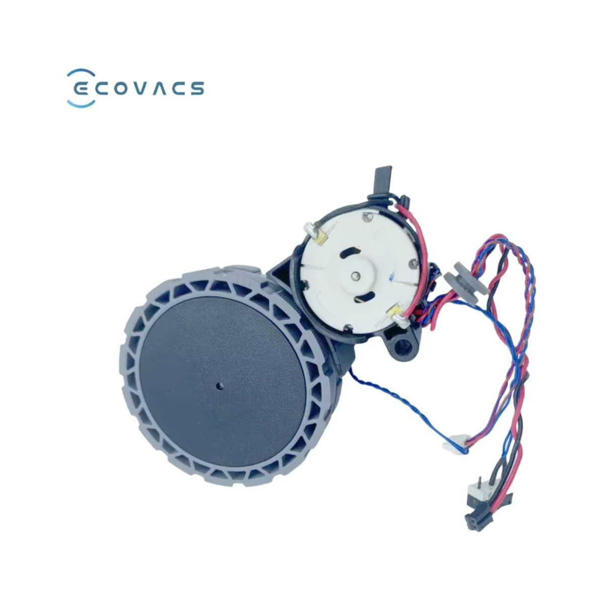 Ecovacs Ersatzteile: Original linkes und rechtes Rad für Deebot T10, T20, X1 und Omni TURBO Plus in Schwarz - Bild 3