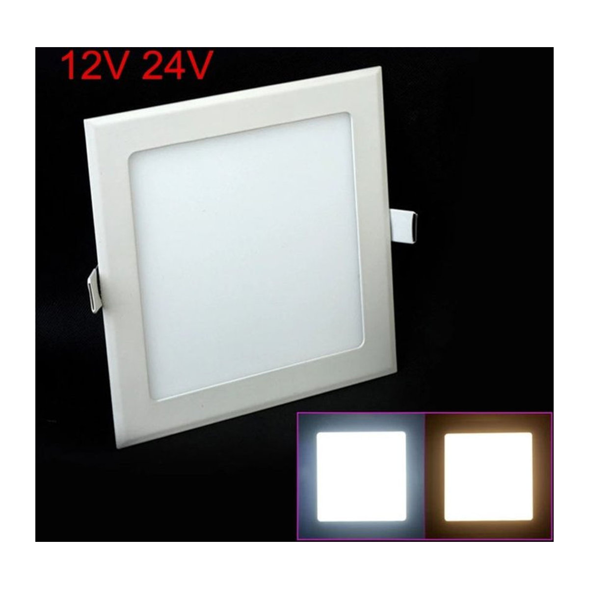 EE LED Einbaustrahler Weiß Minimalistisch 12V/24V Sicherheits-Downlight - Bild 1