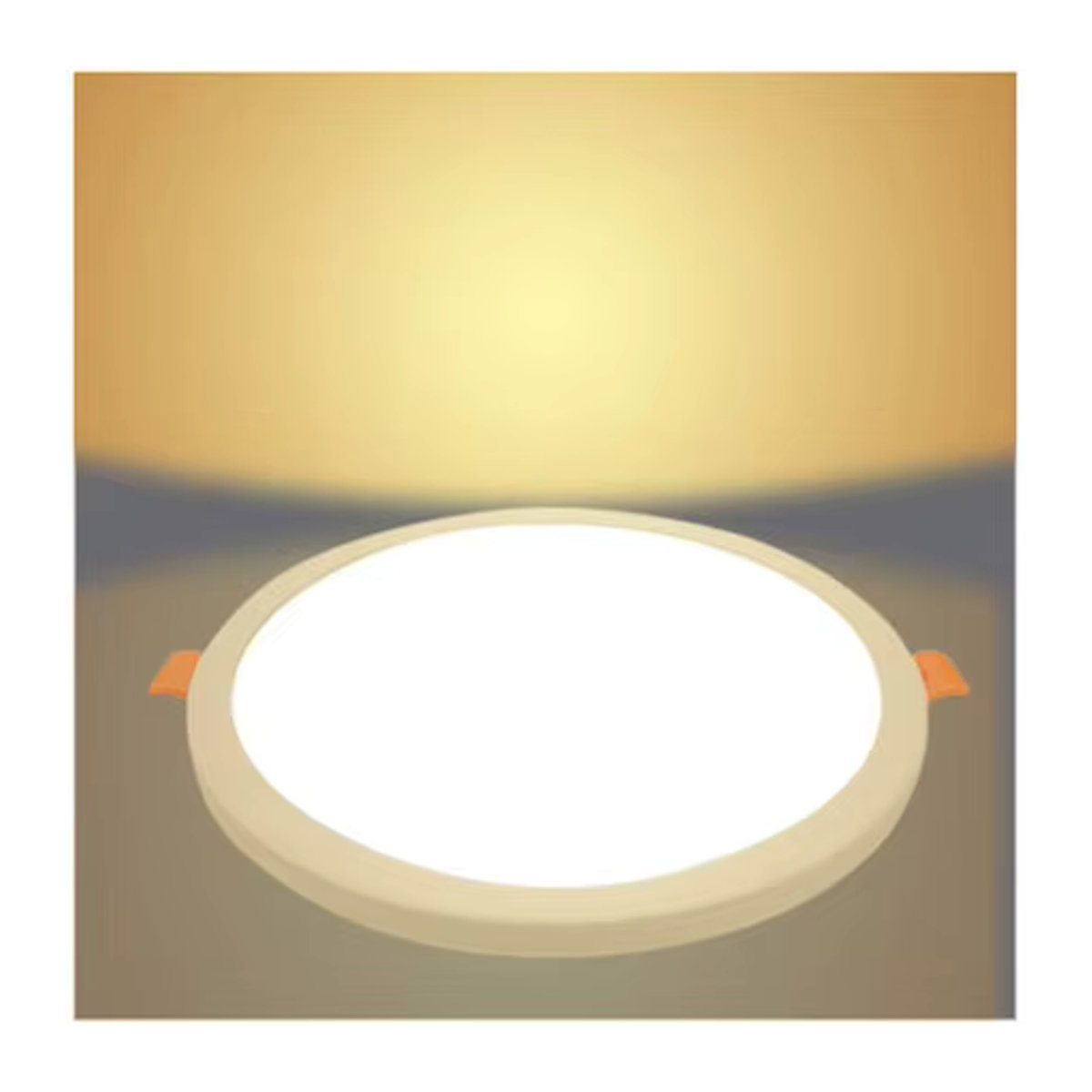 EE LED Einbaustrahler Weiß minimalistisches ultradünnes Decken-Downlight mit verstellbarem Schnittloch für Innenbeleuchtung - Bild 3